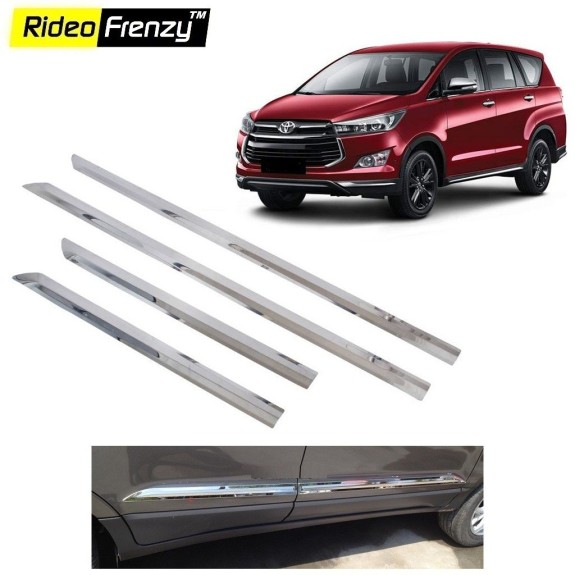Buy Stainless Steel Innova Crysta Chrome Side Beading online at low prices-Rideofrenzy