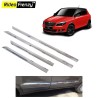 Buy Stainless Steel Skoda Fabia Chrome Side Beading online at low prices-Rideofrenzy