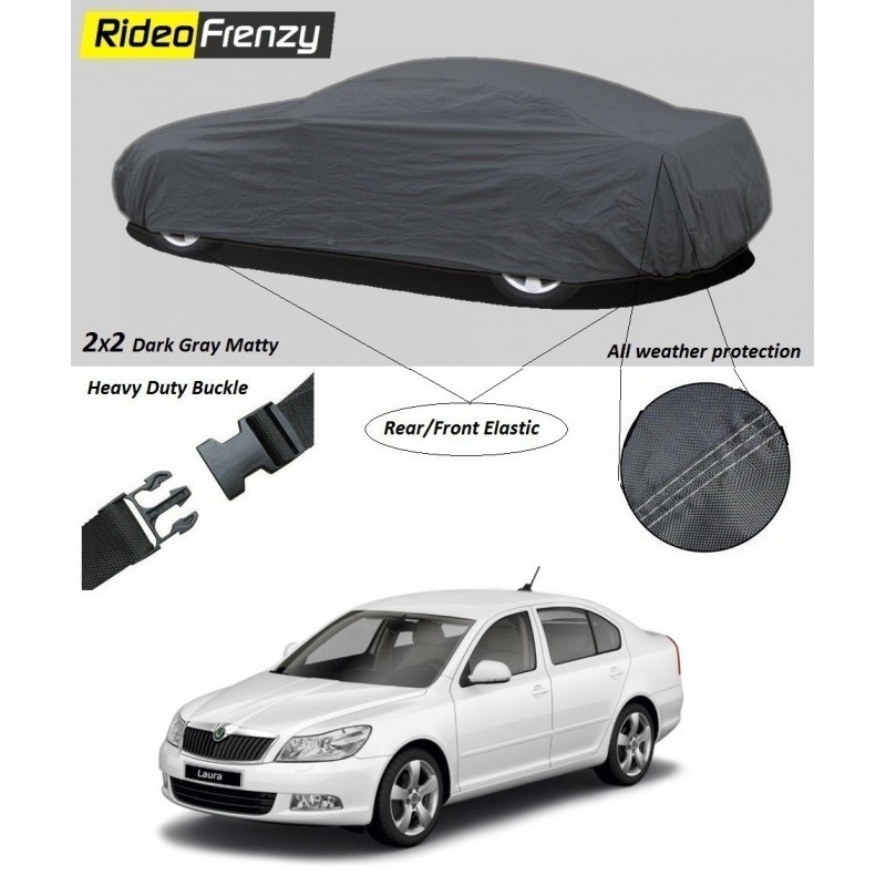 Buy Heavy Duty Skoda Laura Car Body Cover online at low prices-Rideofrenzy