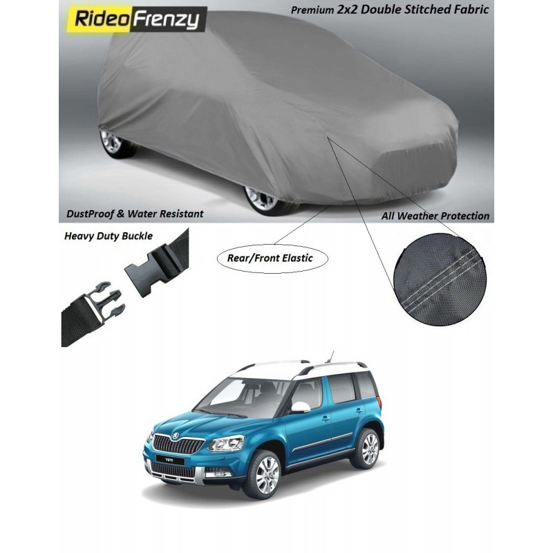 Buy Heavy Duty Skoda Yeti Car Body Cover online at low prices-Rideofrenzy