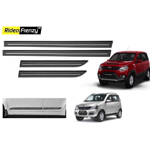 Buy Mahindra Quanto & Nuvo Sport Black Chromed Side Beading online at low prices-Rideofrenzy