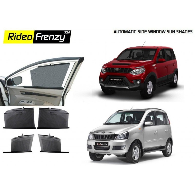 Buy Mahindra Quanto & Nuvo Sport Automatic Side Window Sun Shade online at low prices-Rideofrenzy