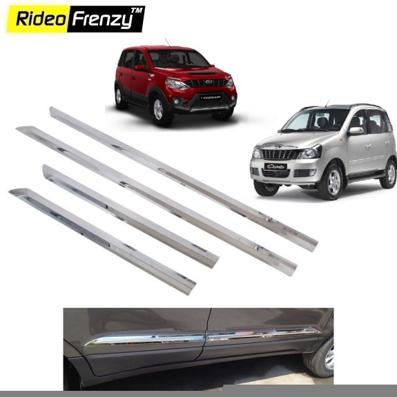 Stainless Steel Mahindra Quanto & Nuvo Sport Chrome Side Beading