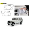 Buy Mahindra Bolero Chrome HeadLight Covers Online at low prices-Rideofrenzy