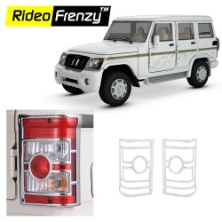 Buy New Mahindra Bolero Chrome Tail Light Cover online at low prices-Rideofrenzy