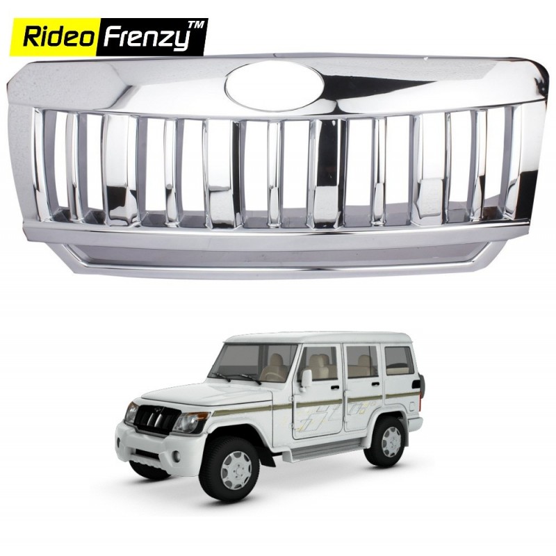 Buy Mahindra Bolero Chrome Grill Covers online at low prices-RideoFrenzy