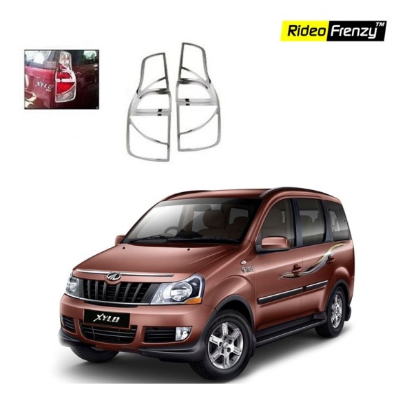 Buy Mahindra Xylo Chrome Tail Light Covers online at low prices-Rideofrenzy