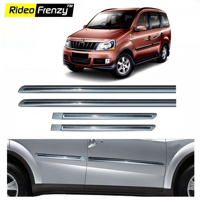 Buy Mahindra Xylo Silver Chromed Side Beading online at low prices-Rideofrenzy