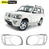 Buy Mahindra Scorpio Chrome HeadLight Covers online at low prices-Rideofrenzy