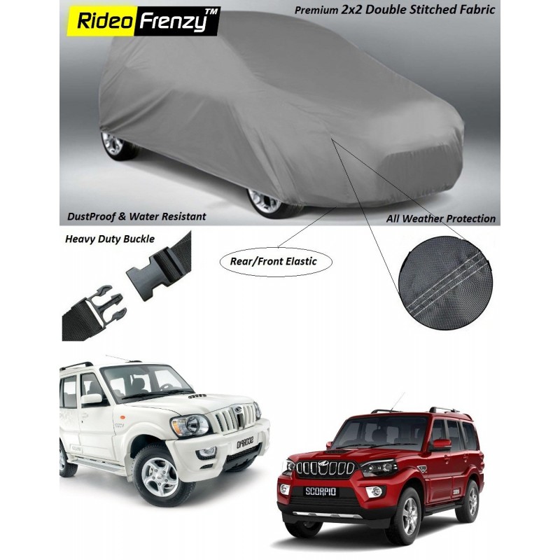 Buy Heavy Duty Mahindra Scorpio Car Body Cover online at low prices-Rideofrenzy