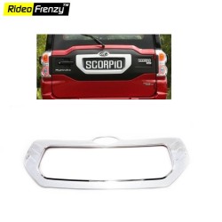 BuyNew Mahindra Scorpio Rear Chrome Garnish online at low prices-Rideofrenzy