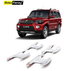 Buy New Mahindra Scorpio Chrome Handle Garnish online at low prices-Rideofrenzy