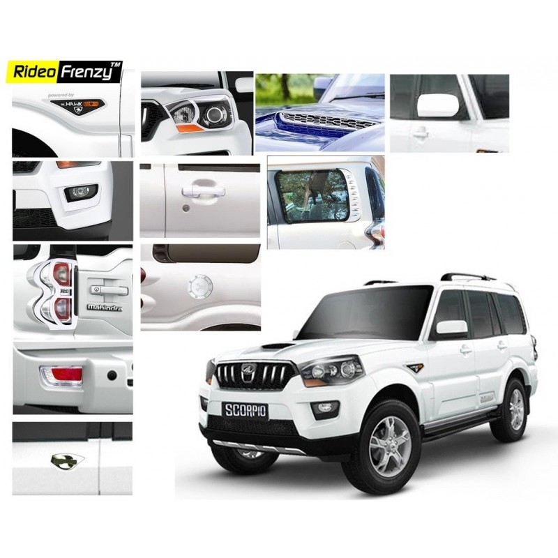 Buy New Mahindra Scorpio Chrome Combo Set Online at low prices-Rideofrenzy