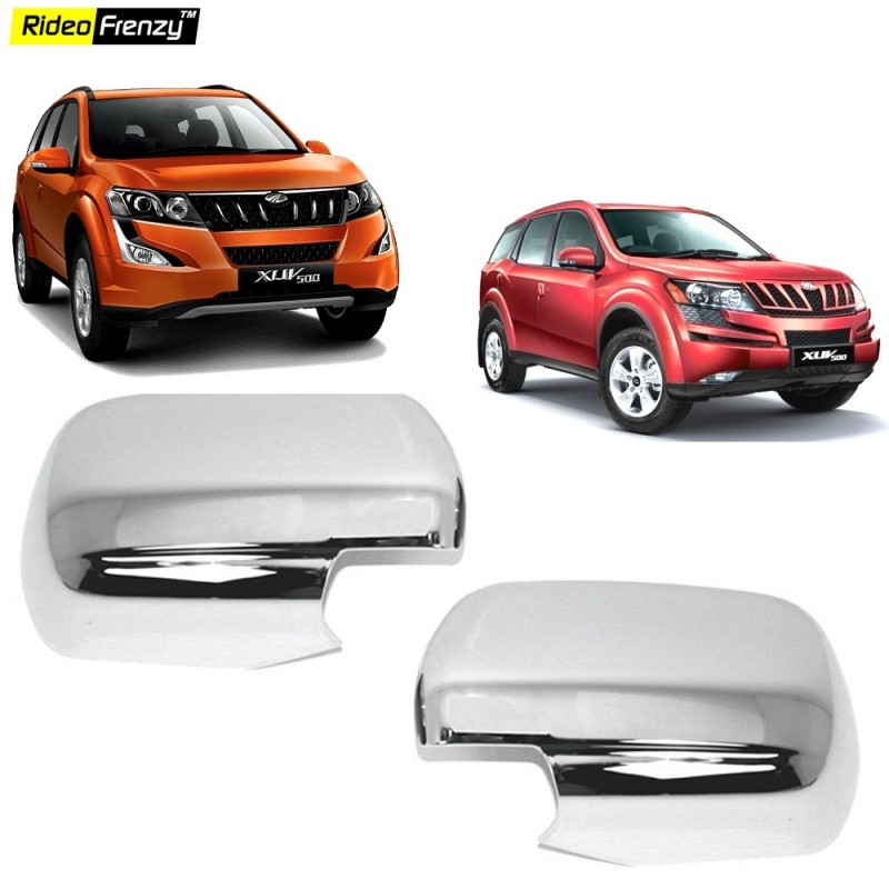 Buy Mahindra XUV500 Chrome Side Mirror Covers online at low prices-Rideofrenzy