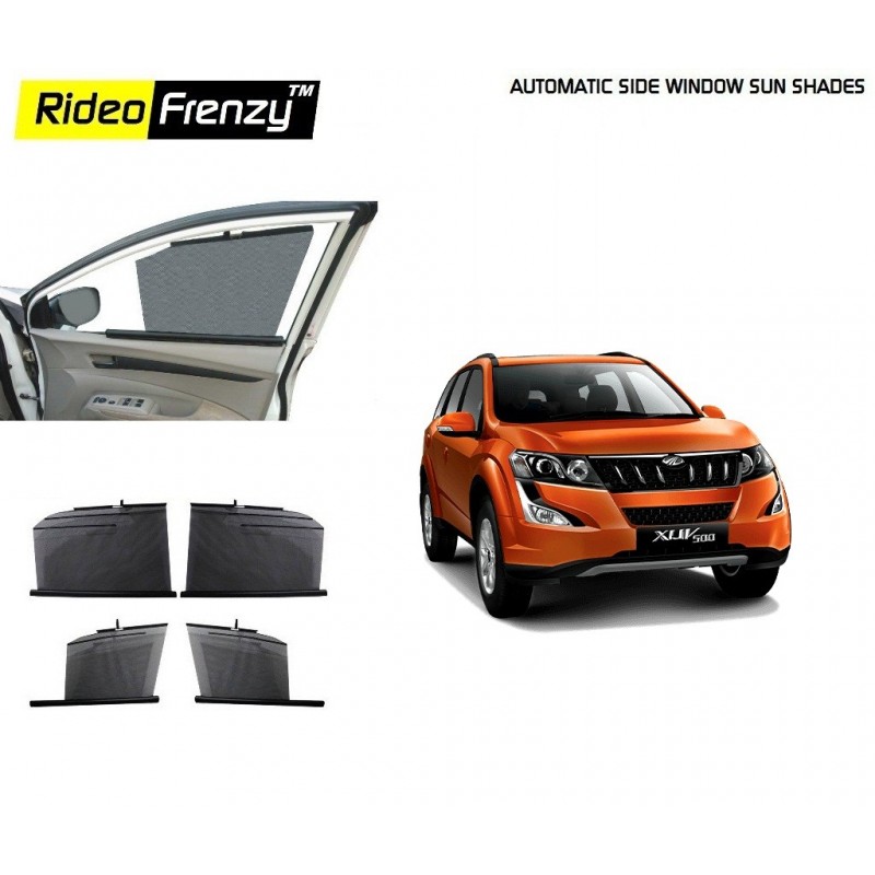 Buy Mahindra XUV500 Automatic Side Window Sun Shades online at low prices Rideofrenzy
