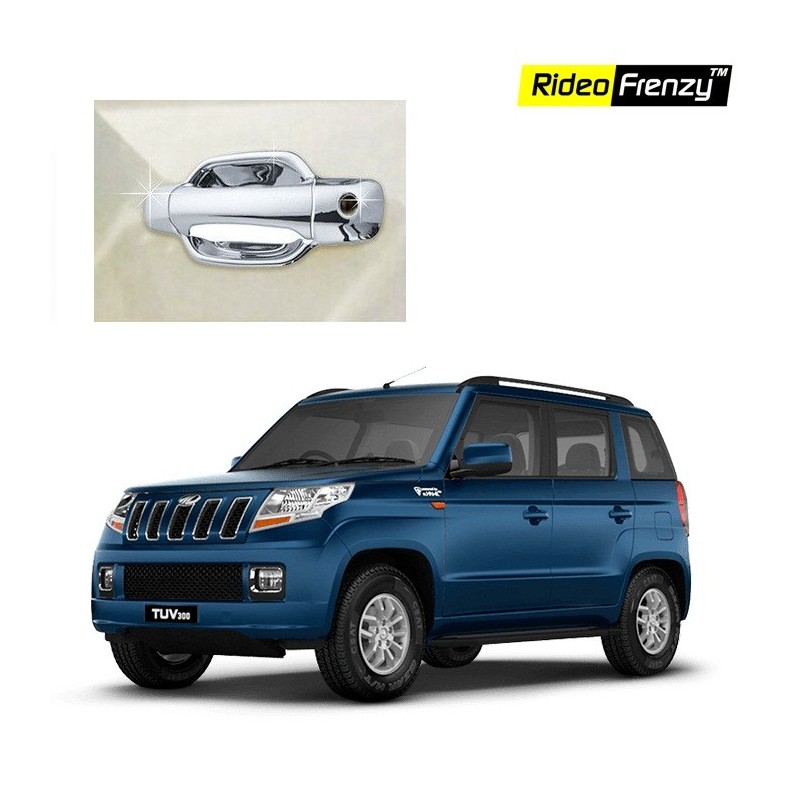 Buy Mahindra TUV300 Full Chrome Handle Garnish online at low prices-Rideofrenzy