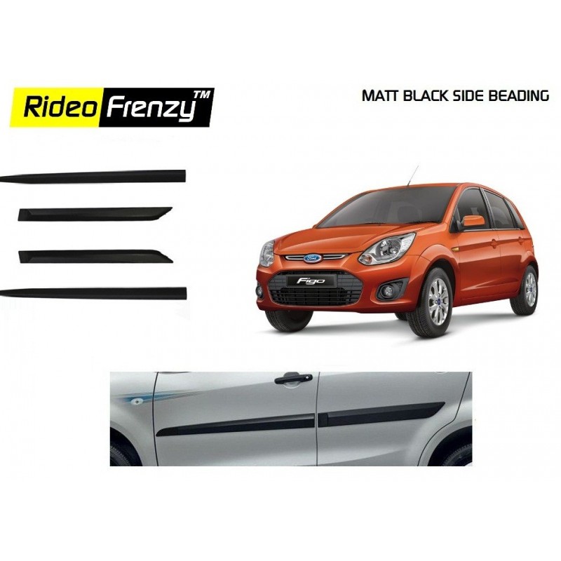 Buy Original Ford Figo Matt Black Side Beading online at low prices-Rideofrenzy