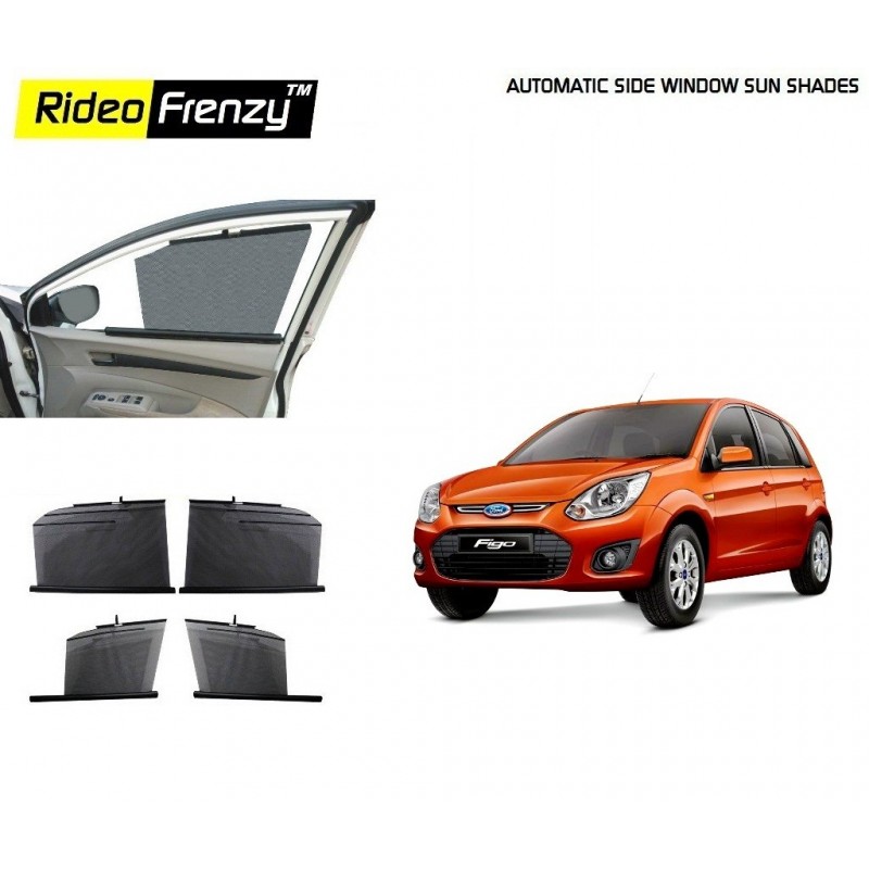 Buy Ford Figo Automatic Side Window Sun Shades online at low prices-Rideofrenzy