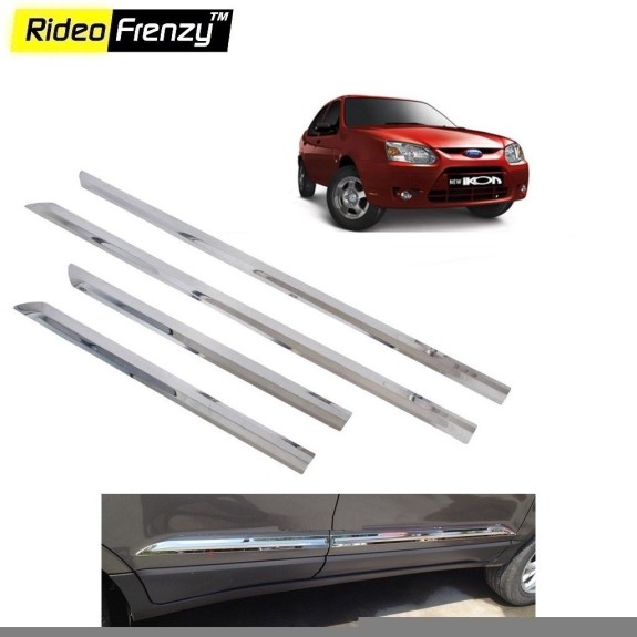 Buy Stainless Steel Ford Ikon Chrome Side Beading online at low prices-Rideofrenzy