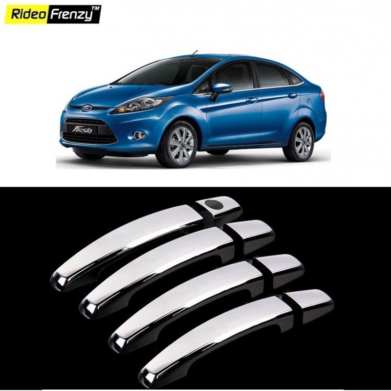 Buy Ford Fiesta Door Chrome Handle Covers online at low prices | Rideofrenzy
