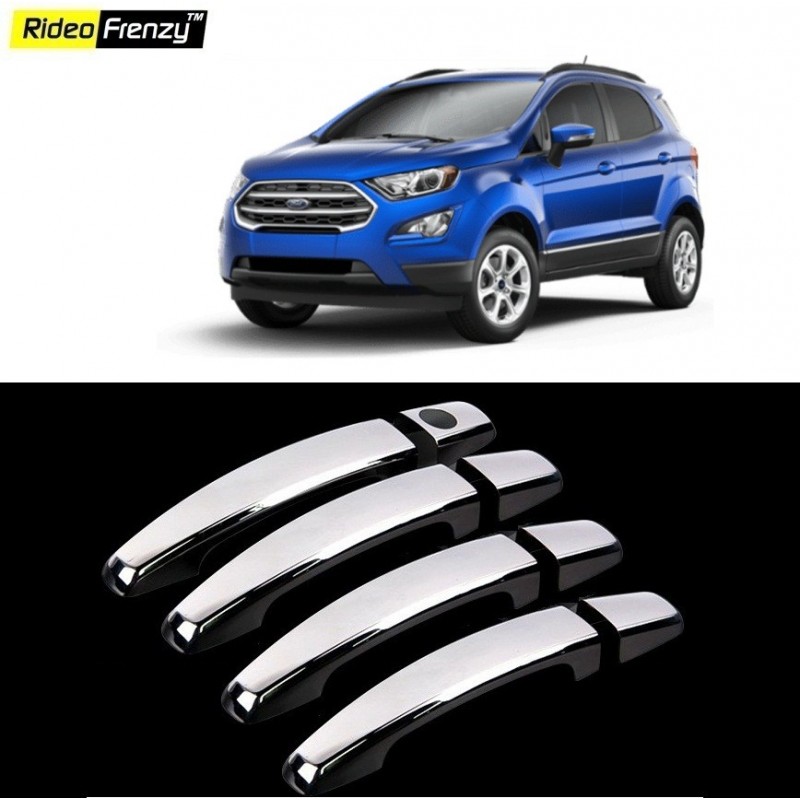 Buy Ford Ecosport Door Chrome Handle Covers online at best prices | Rideofrenzy