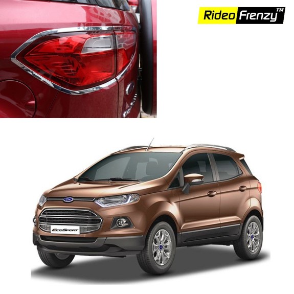 Buy Ford Ecosport Chrome Tail Light Covers online at low prices-Rideofrenzy