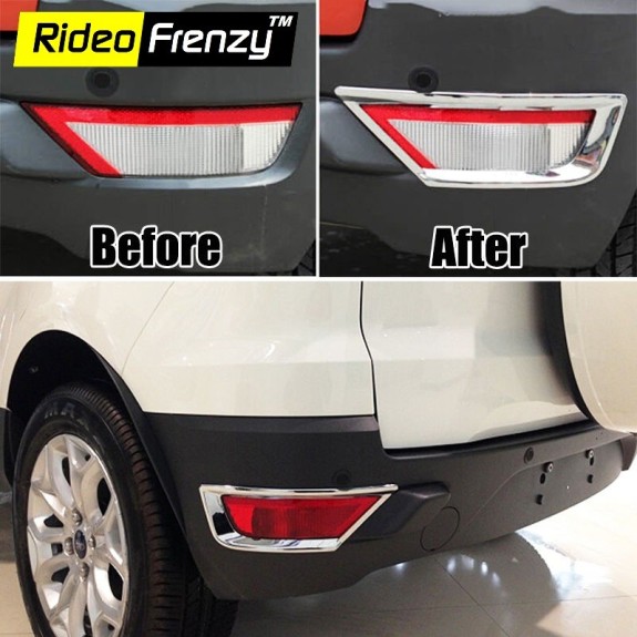 Buy Ford EcoSport Chrome Reflector Covers online at low prices-Rideofrenzy