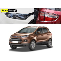 Buy Ford Ecosport Chrome Headlight+Tail Light Combo online at low prices-Rideofrenzy