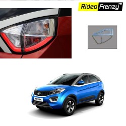 Buy Tata NEXON Chrome Tail Light Garnish Covers online at low prices | Rideofrenzy