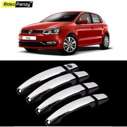 Buy Volkswagen Polo Chrome Handle Covers online at low prices | Rideofrenzy