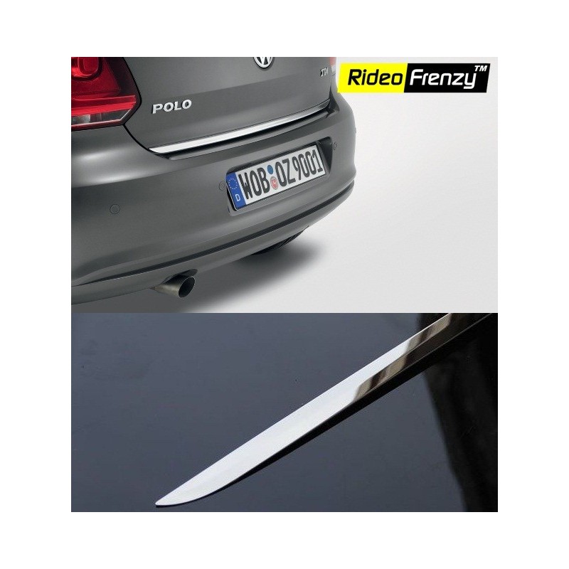 Buy Volkswagen Polo Stainless Steel Dickey Garnish online at low prices | Rideofrenzy