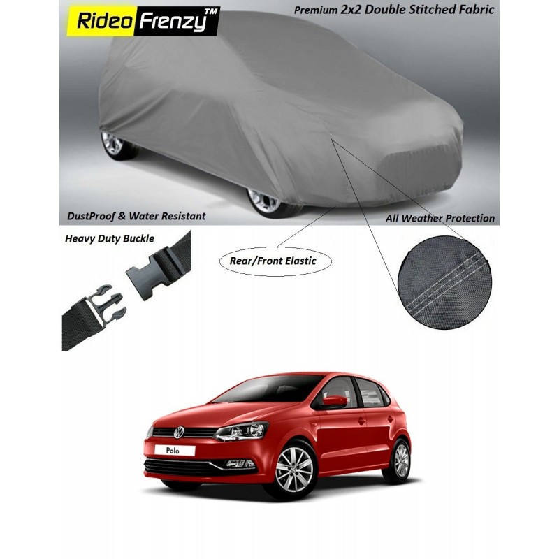 Buy Heavy Duty Volkswagen Polo Car Body Covers online at low prices | Rideofrenzy