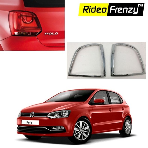 Buy Volkswagen Polo Chrome Tail Light Cover online | Rideofrenzy