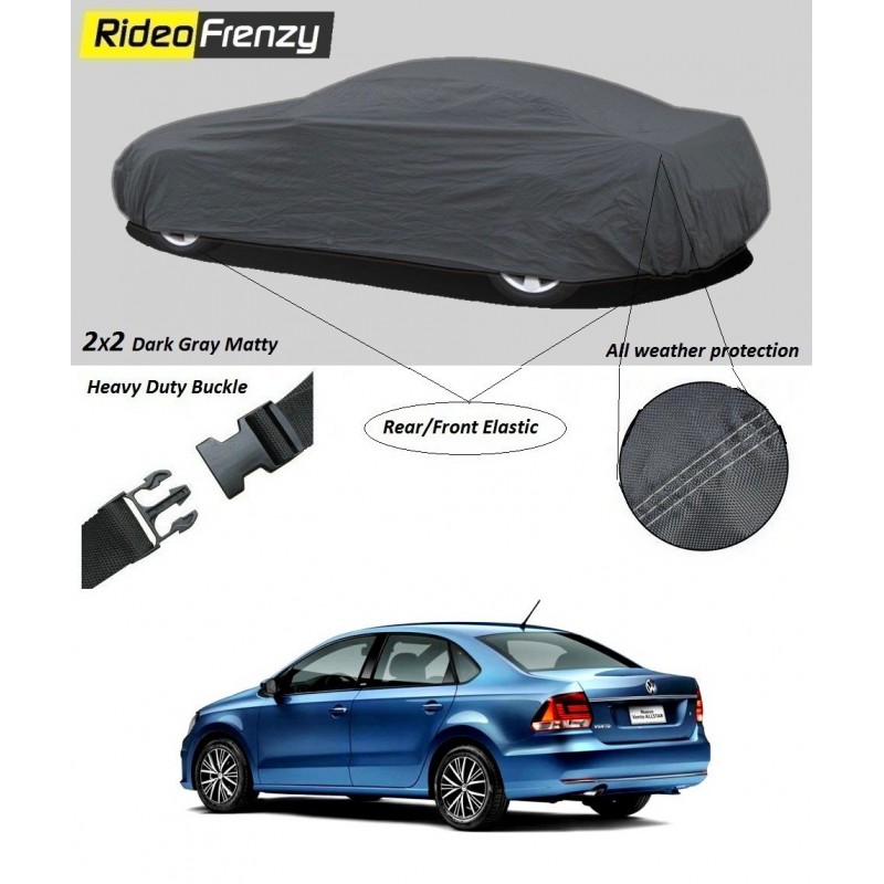Buy Heavy Duty Volkswagen Vento Car Body Cover online at low prices | Rideofrenzy