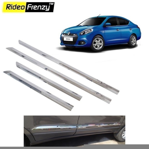 Buy Stainless Steel Renault Scala Chrome Side Beading online at low prices | Rideofrenzy