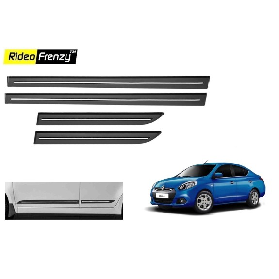 Buy Renault Scala Black Chromed Side Beading online at low prices | Rideofrenzy