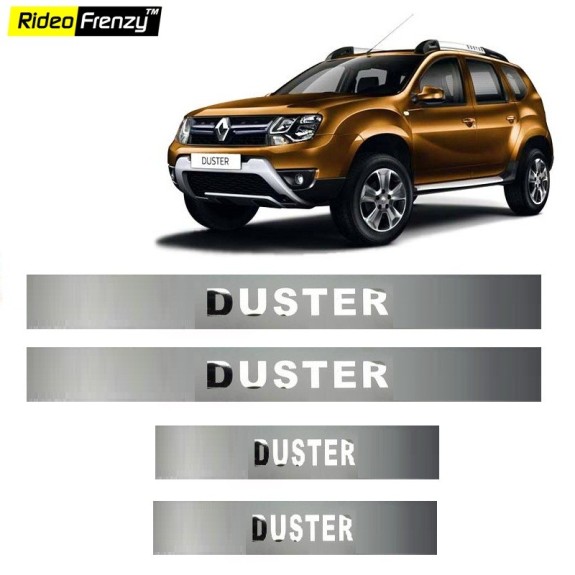 Buy Renault Duster Stainless Steel Sill Plates online at low prices | Rideofrenzy