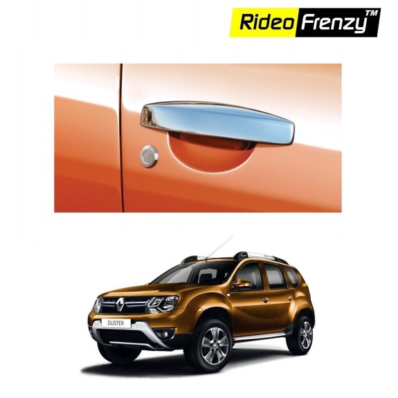 Buy Renault Duster Chrome Handle Covers online at low prices | Rideofrenzy
