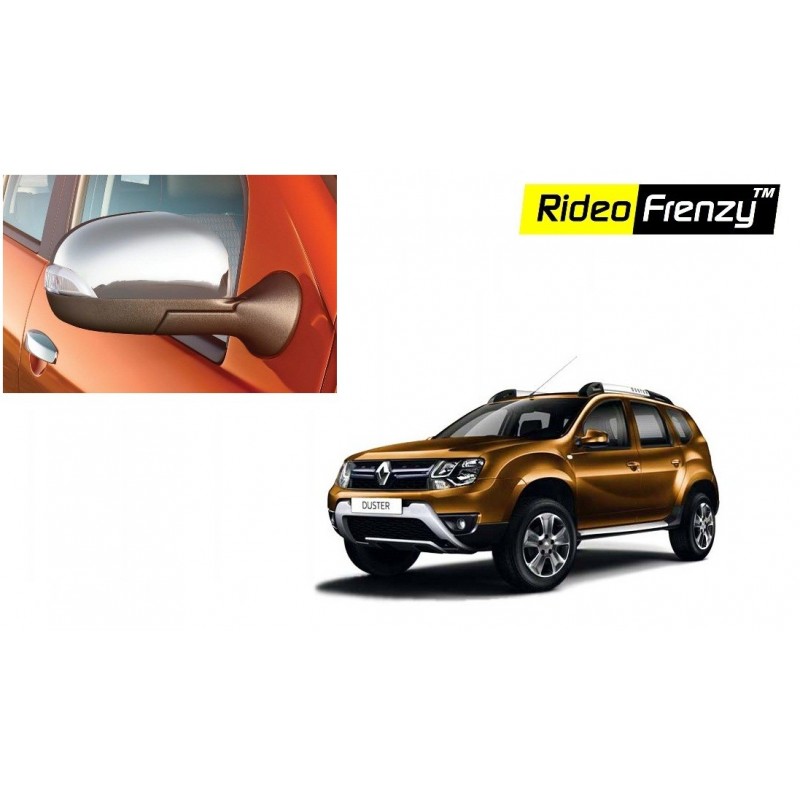 Buy New Renault Duster Chrome Mirror Garnish online at low prices | Rideofrenzy