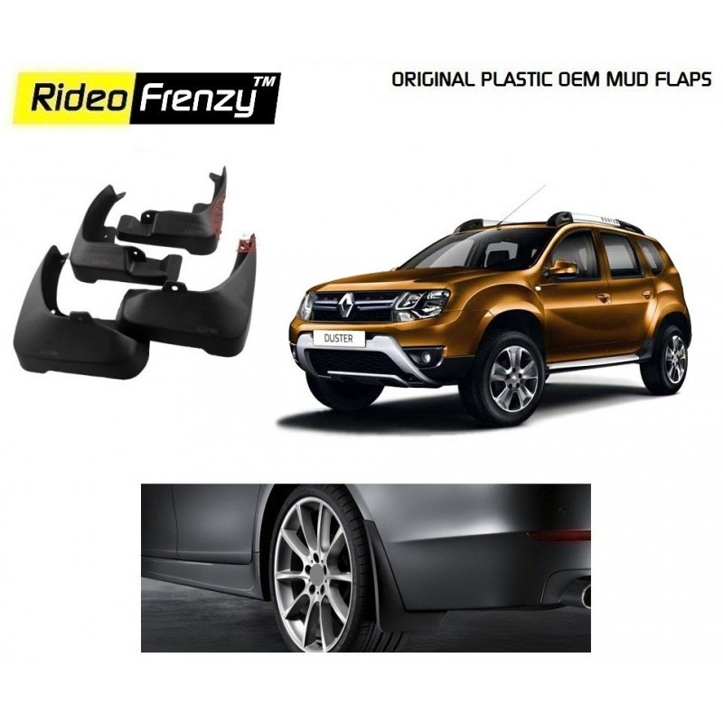 Buy Plastic OEM Renault Duster Mud Flaps online at low prices | Rideofrenzy