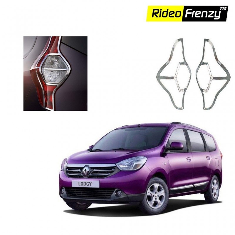Buy Renault Lodgy Chrome Tail Light Cover online at low prices-Rideofrenzy