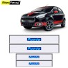 Buy Fiat Punto Stainless Steel Sill Plate with Blue LED online at low prices | Rideofrenzy