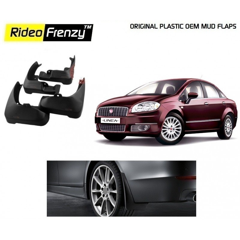 Buy Plastic OEM Fiat Linea Mud Flaps online at low prices | Rideofrenzy