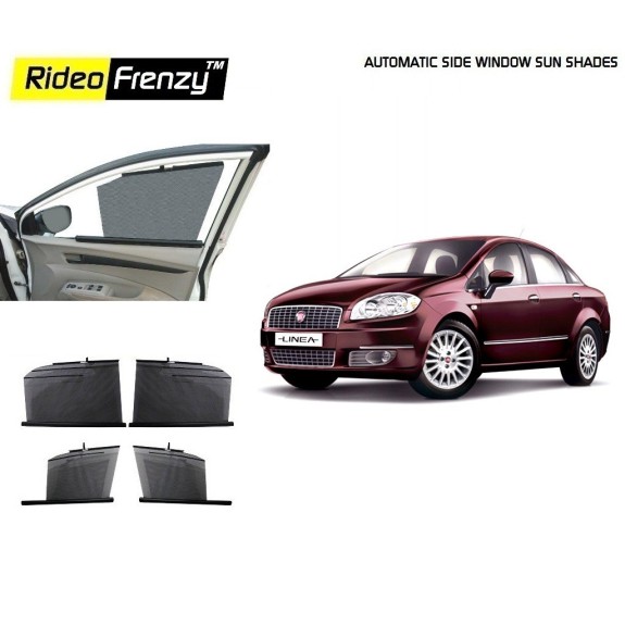 Buy Fiat Linea Automatic Side Window Sun Shade online at low prices | Rideofrenzy