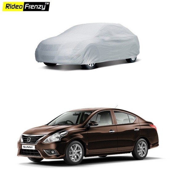 Buy Heavy Duty Nissan Sunny Car Body Covers online at low prices | Rideofrenzy
