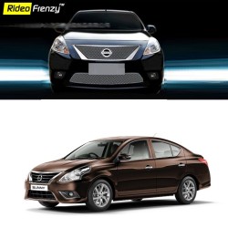 Buy Glossy Finish Nissan Sunny Front Chrome Grill at low prices-RideoFrenzy