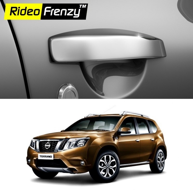 Buy Nissan Terrano Chrome Handle Covers online at low prices | Rideofrenzy