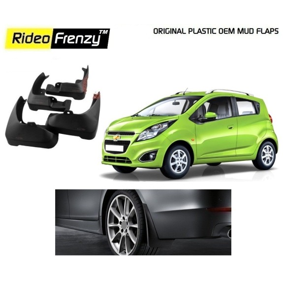 Buy Original OEM Chevrolet Beat Mud Flaps online at low prices | Rideofrenzy