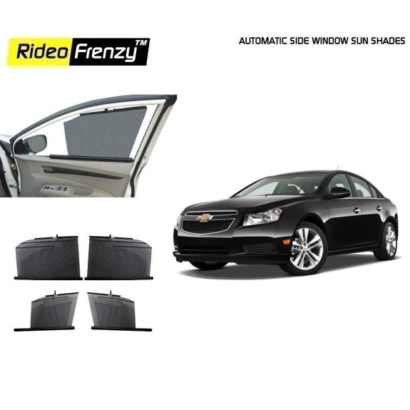 Buy Chevrolet Cruze Automatic Side Window Sun Shades online | Rideofrenzy