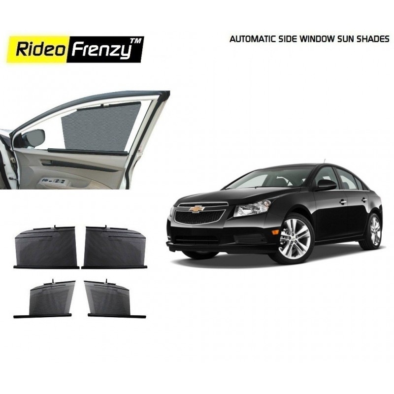 Buy Chevrolet Cruze Automatic Side Window Sun Shades online | Rideofrenzy